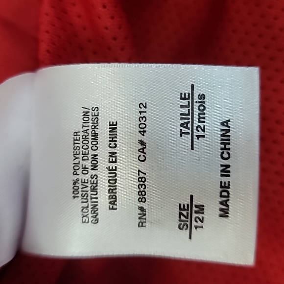 Boys Adidas Wind Breaker Jacket, Size 12 months - Picture 8 of 8